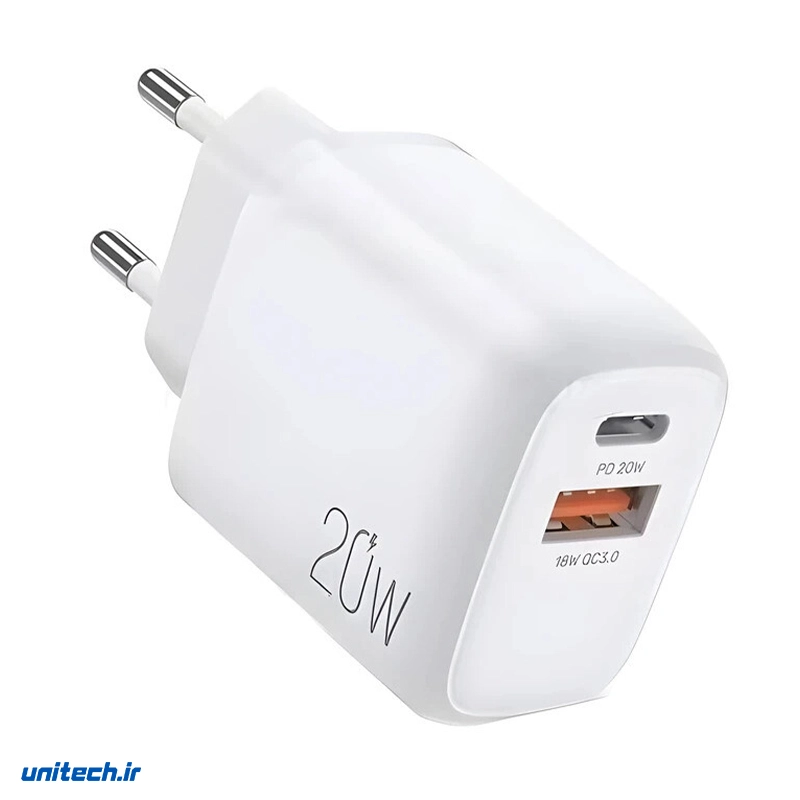 شارژر دیواری 20 وات بیوا مدل HC-020 QC3.0 PD 2.4A، تصویر 2