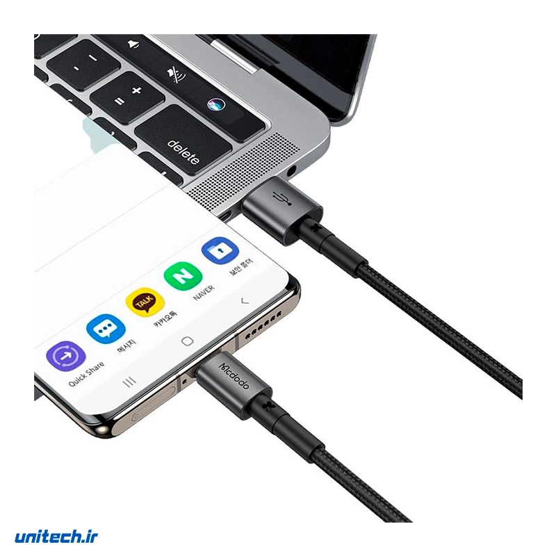 کابل تایپ سی فست شارژ 100 وات مک دودو مدل CA-3590 طول 1.2 متر، تصویر 5