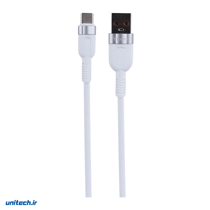 کابل تایپ سی فست شارژ 65 وات وریتی مدل CB-3160T-B طول 1 متر، تصویر 2