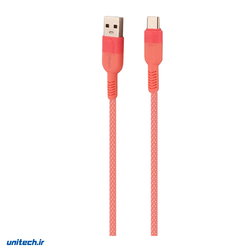 کابل تایپ سی فست شارژ 65 وات وریتی مدل CB-3161T-W طول 1 متر، تصویر 3