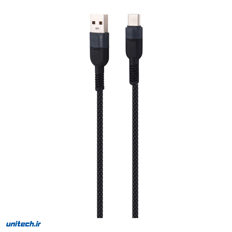 کابل تایپ سی فست شارژ 65 وات وریتی مدل CB-3161T-W طول 1 متر، تصویر 5