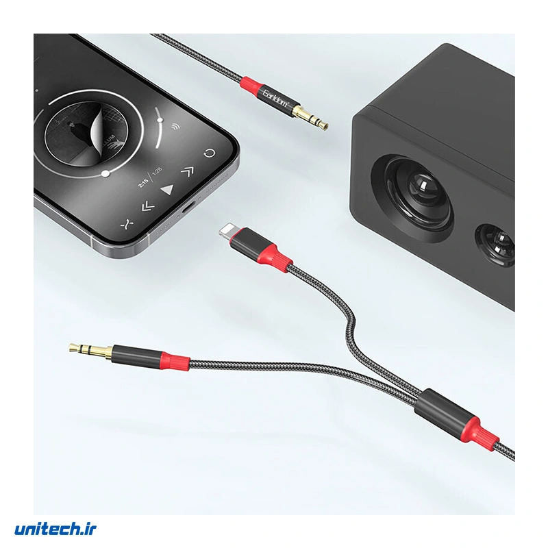 کابل تبدیل AUX به AUX/Lightning ارلدام مدل ET-AUX79 طول 1.2 متر، تصویر 8