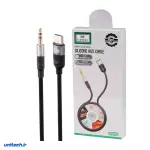 کابل تبدیل Type-C به AUX ارلدام مدل ET-AUX55 طول 1 متر