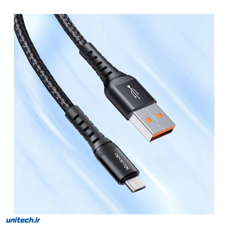 کابل کوتاه میکرو یو اس بی فست شارژ 3 آمپر مک دودو مدل CA-2280 طول 20 سانتی متر، تصویر 3