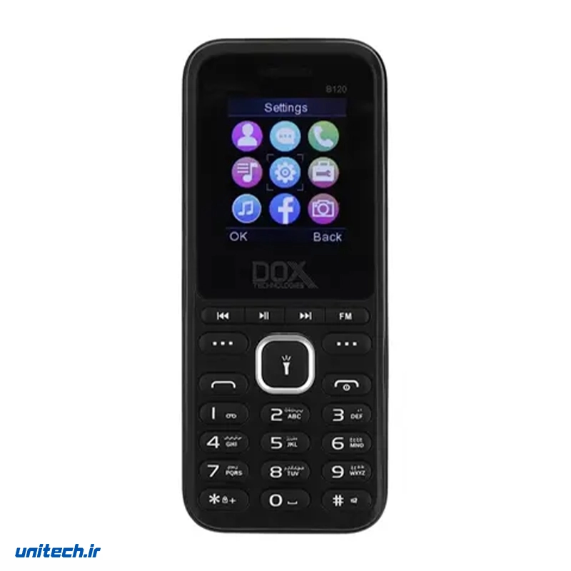 گوشی موبایل داکس مدل B120 دو سیم کارت ظرفیت 64 مگابایت، تصویر 2