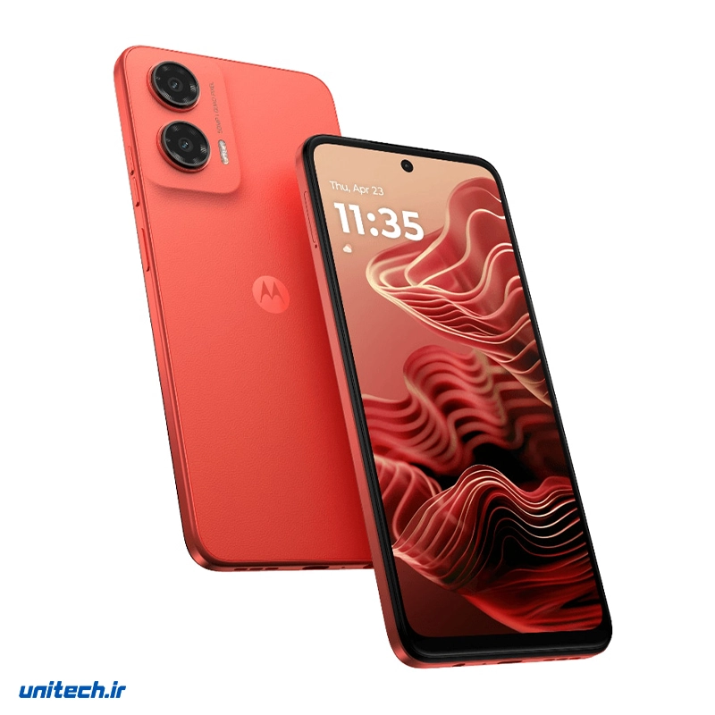 گوشی موبایل موتورولا مدل Moto G35 دو سیم کارت ظرفیت 256 گیگابایت و رم 8 گیگابایت، تصویر 2