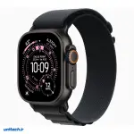 ساعت هوشمند 49 میلیمتری اپل مدل Ultra 3 Black Titanium با بند Alpine Loop