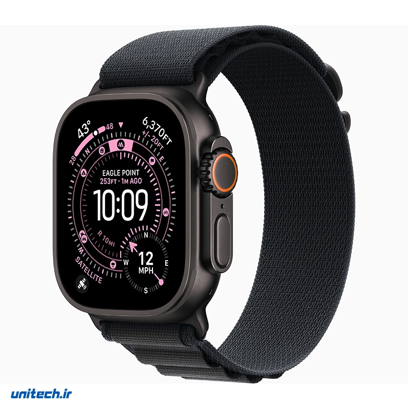 ساعت هوشمند 49 میلی‌متری اپل مدل Ultra 3 Black Titanium با بند Alpine Loop
