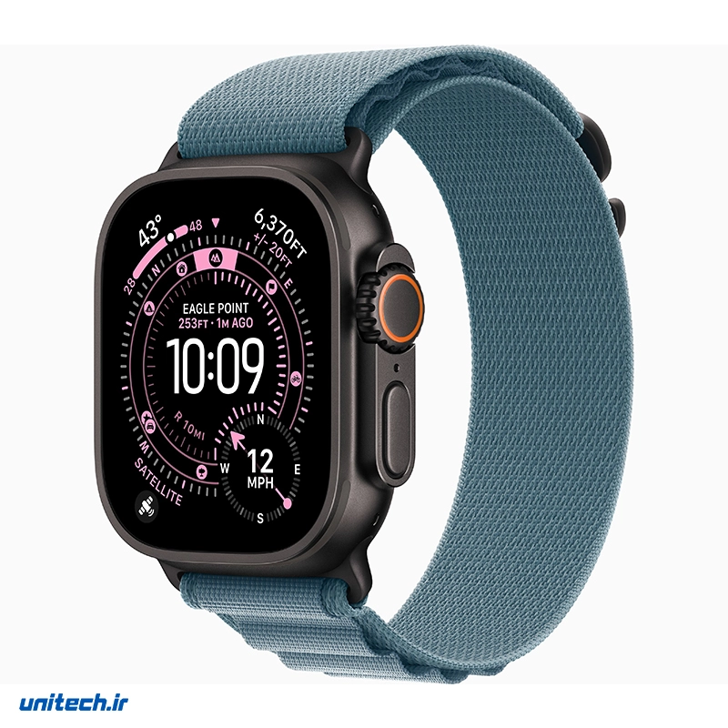 ساعت هوشمند 49 میلی‌متری اپل مدل Ultra 3 Black Titanium با بند Alpine Loop، تصویر 3