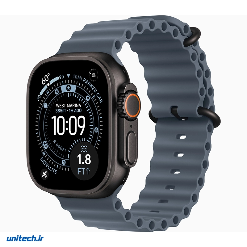 ساعت هوشمند 49 میلی‌متری اپل مدل Ultra 3 Black Titanium با بند Ocean، تصویر 2