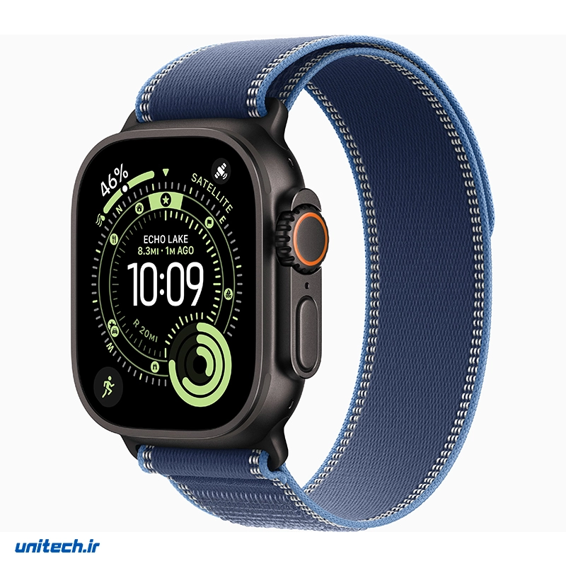 ساعت هوشمند 49 میلی‌متری اپل مدل Ultra 3 Black Titanium با بند Trail Loop، تصویر 2
