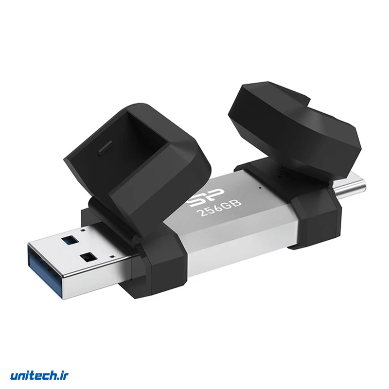 فلش مموری USB 3.2 سیلیکون پاور مدل C51 ظرفیت 256 گیگابایت، تصویر 2
