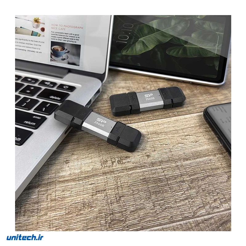فلش مموری USB 3.2 سیلیکون پاور مدل C51 ظرفیت 256 گیگابایت، تصویر 6