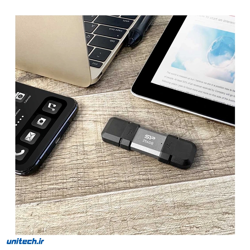 فلش مموری USB 3.2 سیلیکون پاور مدل C51 ظرفیت 256 گیگابایت، تصویر 7