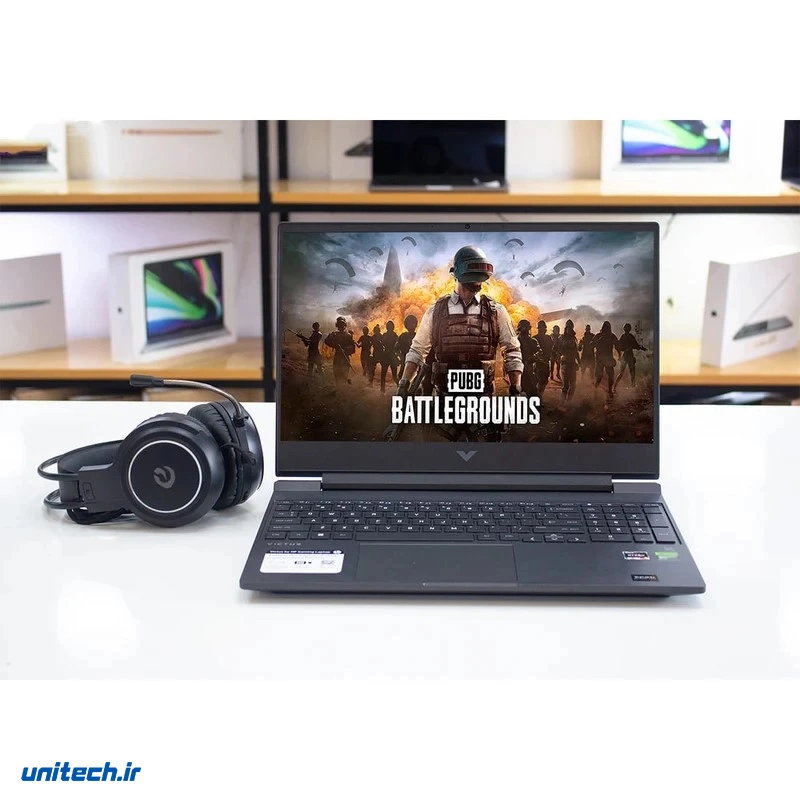 لپ تاپ 15.6 اینچی اچ‌ پی مدل Victus Gaming 15-FB2063DX-R5 7535HS-8GB DDR5 -512GB SSD-RX6550M 4GB-FHD، تصویر 6