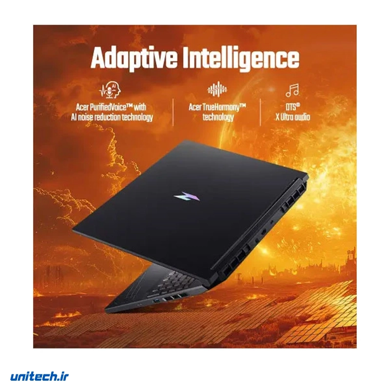 لپ تاپ 16 اینچی ایسر مدل Nitro V 16 ANV16-71-760Q-i7 14650HX-16GB DDR5 5600MHz-512GB SSD-RTX4050-FHD 165Hz، تصویر 9