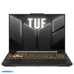 لپ تاپ 16 اینچی ایسوس مدل TUF Gaming F16 FX607VJ-RL805W-Core i5 210H-24GB DDR4 3200MHz-512GB SSD-RTX3050 6GB-FHD 144Hz