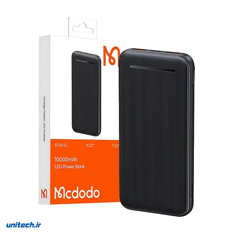 پاوربانک مک دودو 10.5 وات مدل MC-4631 ظرفیت 10000 میلی آمپر ساعت، تصویر 4