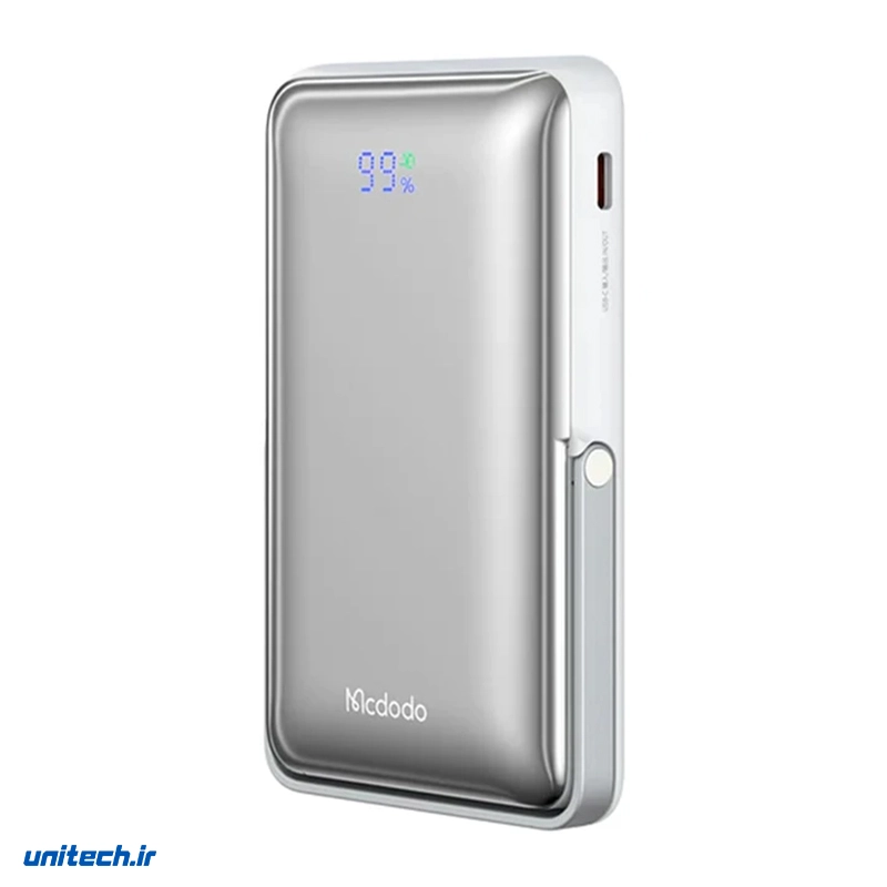 پاوربانک مک دودو 20 وات بی سیم مدل MC-069، ظرفیت 10000 میلی‌آمپر ساعت، تصویر 4