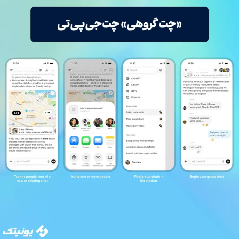 همه چیز درباره چت گروهی