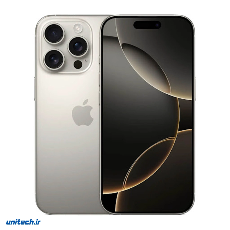 گوشی موبایل اپل مدل iPhone 16 Pro ZAA دو سیم کارت ظرفیت 1 ترابایت و رم 8 گیگابایت - رجیستر شده