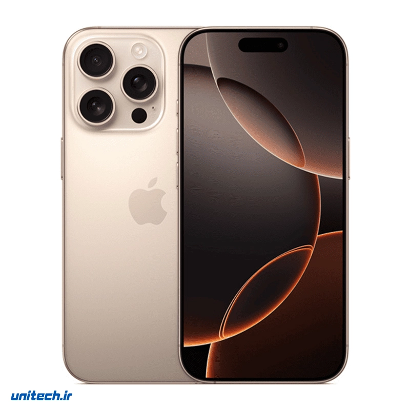 گوشی موبایل اپل مدل iPhone 16 Pro ZAA دو سیم کارت ظرفیت 512 گیگابایت و رم 8 گیگابایت - رجیستر شده