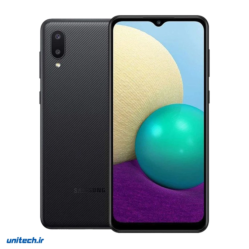 گوشی موبایل سامسونگ مدلGalaxy A02 SM-A022F/DS دو سیم کارت ظرفیت 64 گیگابایت و رم 3 گیگابایت