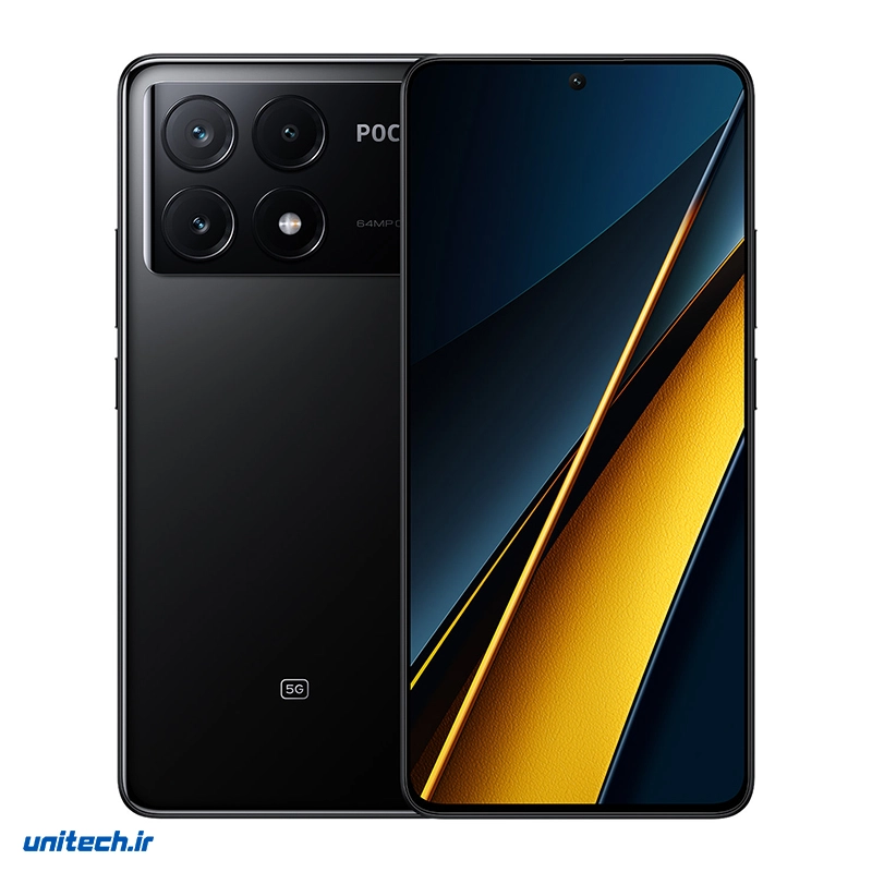 گوشی موبایل شیائومی مدل Poco X6 Pro 5G دو سیم کارت ظرفیت 512 گیگابایت و رم 12 گیگابایت