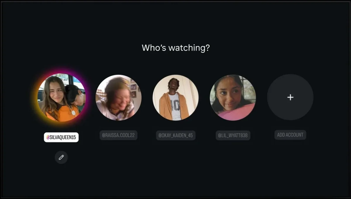 Instagram for TV