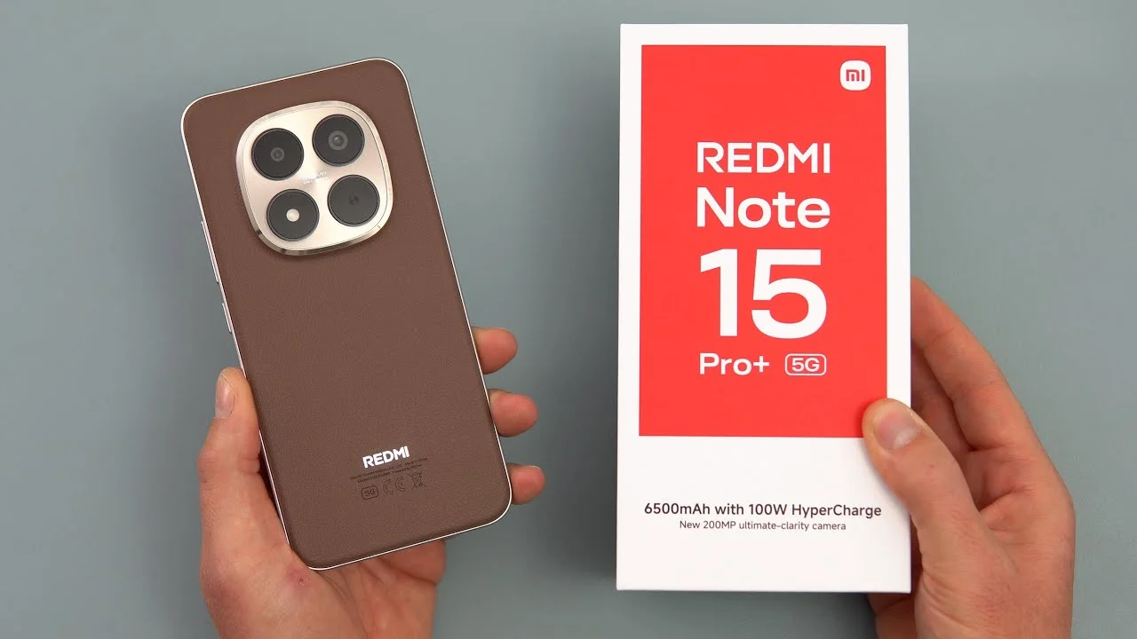 جعبه گوشی شیائومی Redmi Note 15 Pro Plus