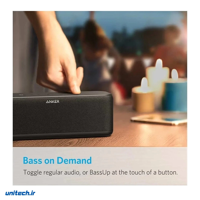 اسپیکر بلوتوثی قابل حمل انکر مدل SoundCore Boost، تصویر 4