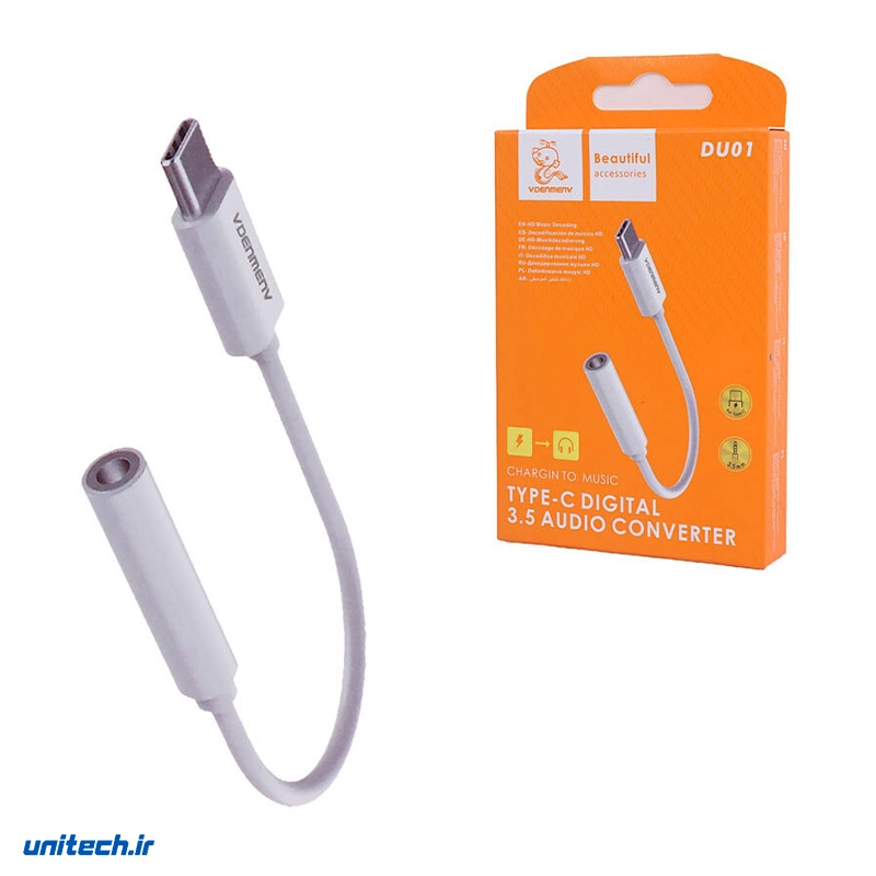 تبدیل Type-C به AUX دنمن مدل DU01، تصویر 2