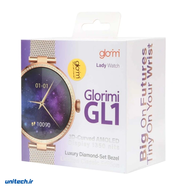 ساعت هوشمند 41 میلی‌متری گلوریمی مدل GL1، تصویر 6