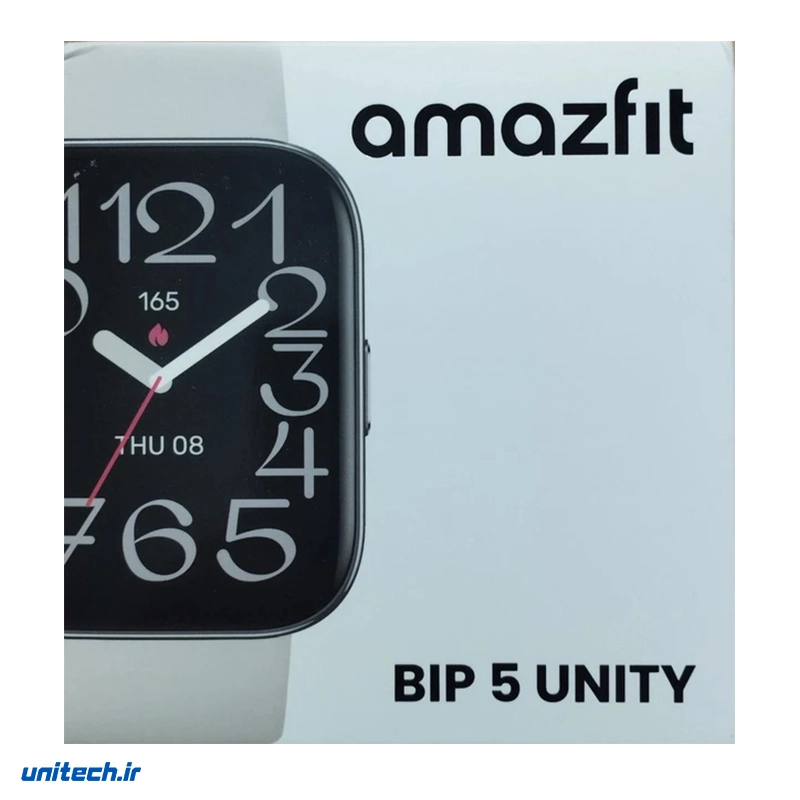 ساعت هوشمند 46 میلی‌متری امیزفیت مدل Bip 5 Unity با بند سیلیکونی، تصویر 7