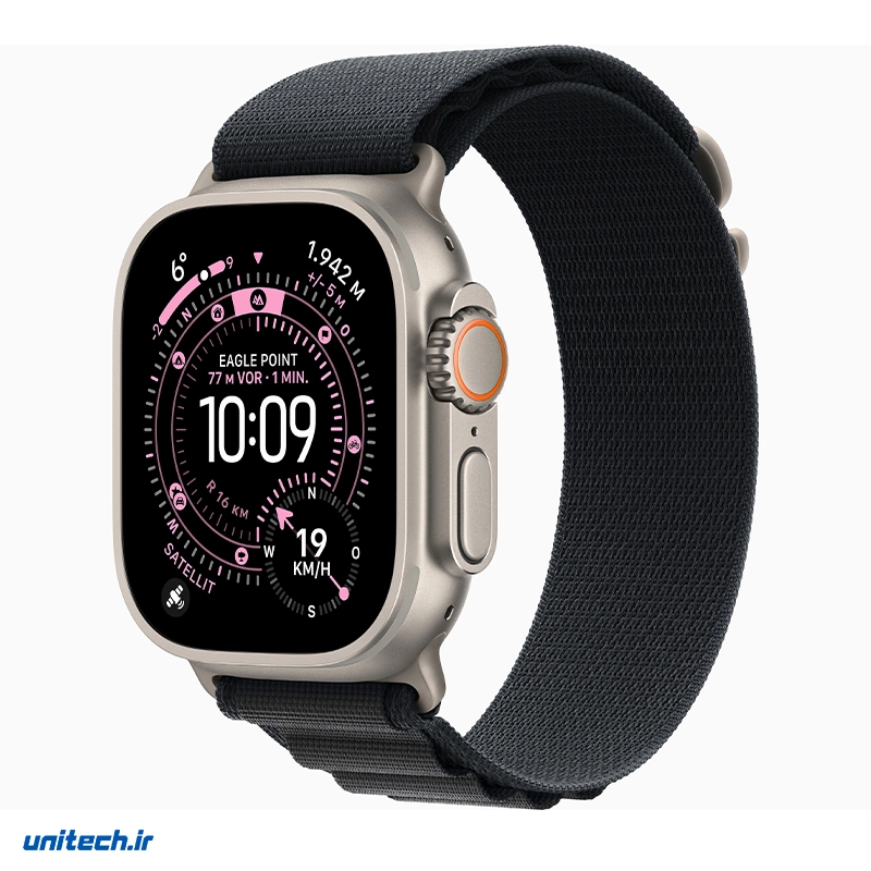 ساعت هوشمند 49 میلی‌متری اپل مدل Ultra 3 Natural Titanium با بند Alpine Loop، تصویر 3