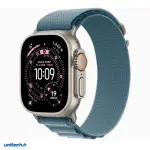 ساعت هوشمند 49 میلیمتری اپل مدل Ultra 3 Natural Titanium با بند Alpine Loop