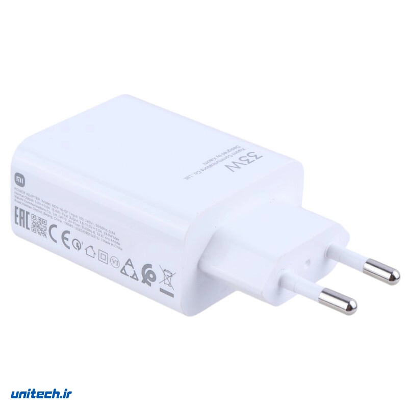 شارژر دیواری 33 وات شیائومی MDY-16-EF 3A سرجعبه، تصویر 4