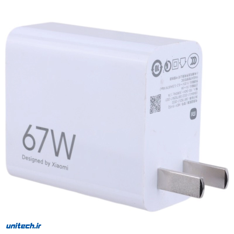 شارژر دیواری 67 وات شیائومی MDY-15-EQ 6.2A، تصویر 3