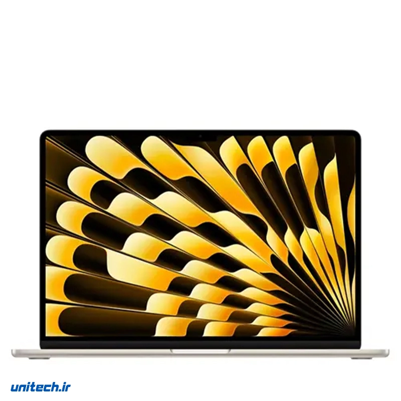 لپ تاپ 13.6 اینچی اپل مدل MacBook Air MRXT3 2024 LLA-M3-8GB RAM-256GB SSD
