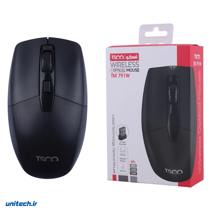 موس بی سیم تسکو TM 791W، تصویر 6