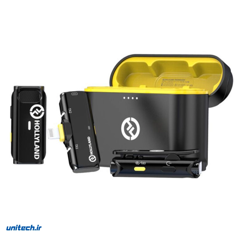 میکروفن بی سیم یقه ای هالی لند مدل LARK C1 Duo، تصویر 3