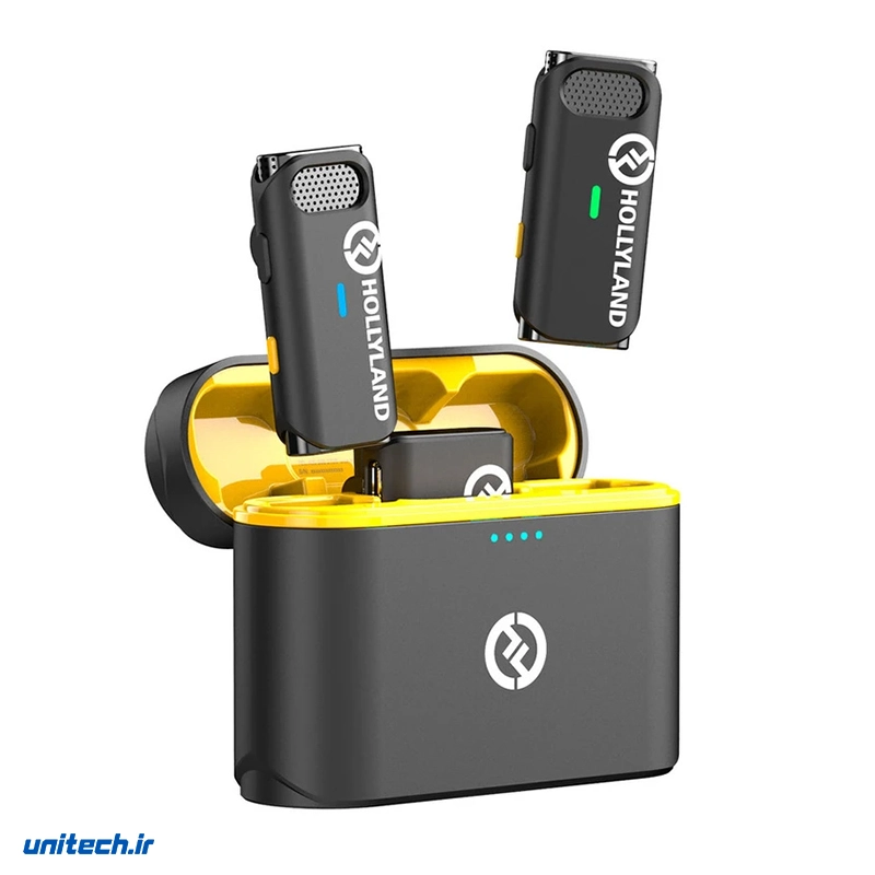 میکروفن بی سیم یقه ای هالی لند مدل LARK M1 Duo، تصویر 2