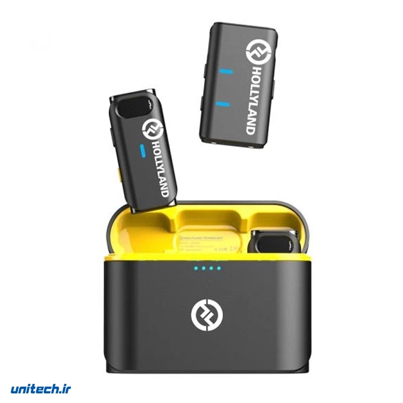 میکروفن بی سیم یقه ای هالی لند مدل LARK M1 Duo