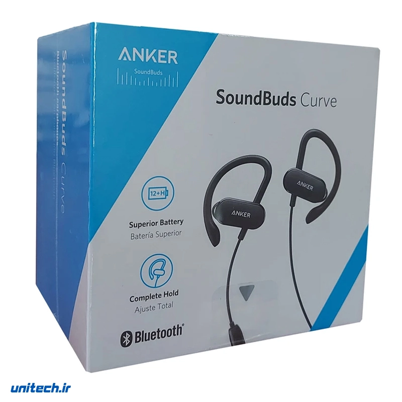 هندزفری بلوتوثی گردنی انکر مدل SoundBuds Curve، تصویر 3