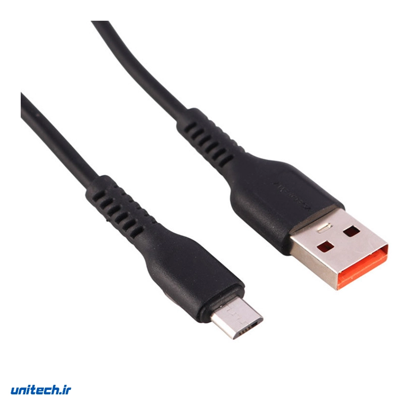 کابل میکرو یو اس بی فست شارژ 2.4 آمپر دنمن D42V طول 1 متر، تصویر 2