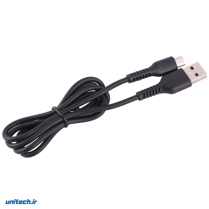 کابل میکرو یو اس بی فست شارژ 2.4 آمپر دنمن D42V طول 1 متر، تصویر 3