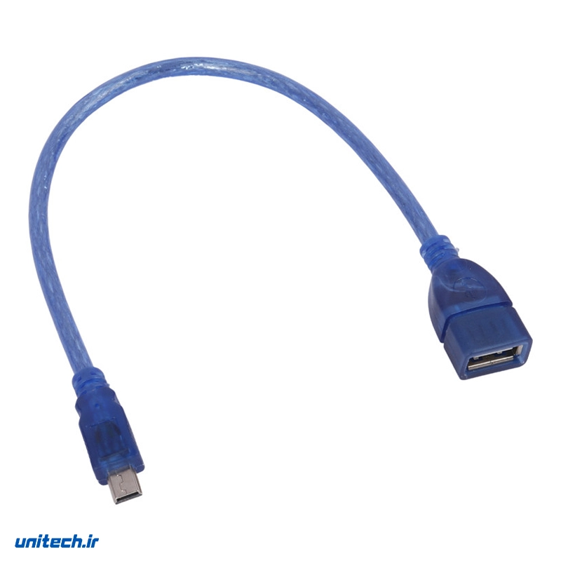کابل کوتاه افزایش طول Detex+ Mini USB 30cm، تصویر 2