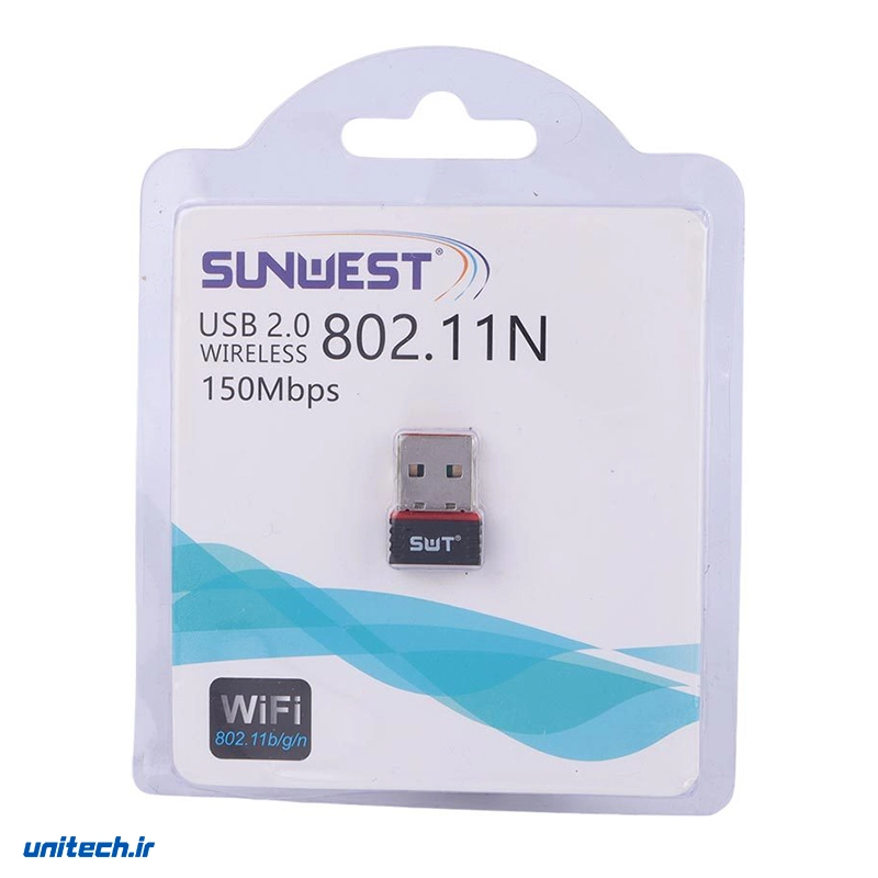 کارت شبکه بی سیم سان وست مدل 802.11N 150Mbps، تصویر 2