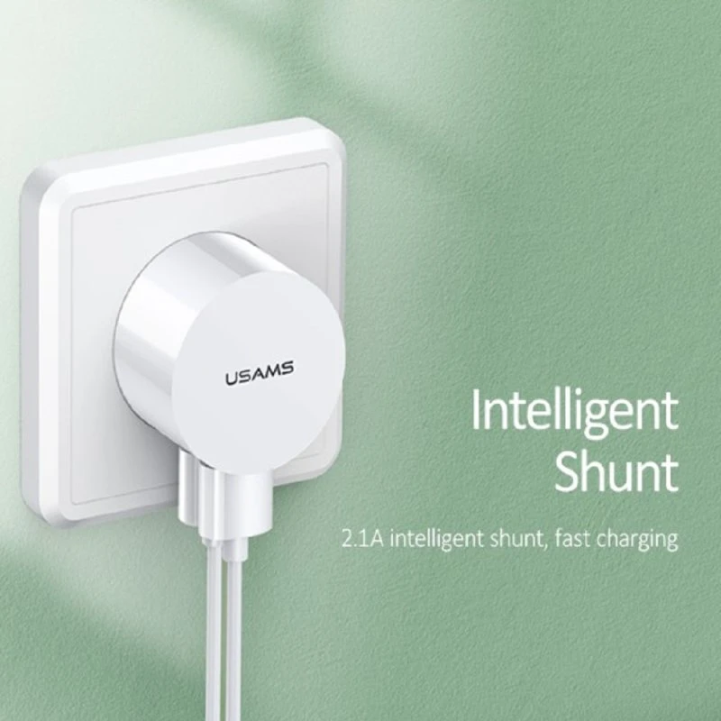 شارژر دیواری یوسمز مدل T20 به همراه کابل USB-C، تصویر 4