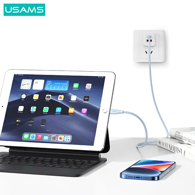 کابل شارژ تایپ سی به لایتنینگ یوسمز مدل SJ717، تصویر 8